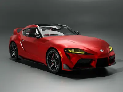 Toyota Supra 2020 3D model