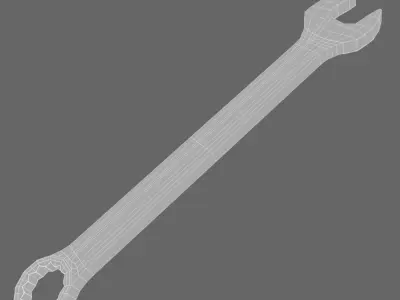 Wrench tool 3D model