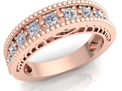 luxury Fancy Ring48 3D print model