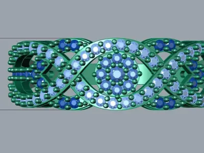 solitaire ring 3D print model