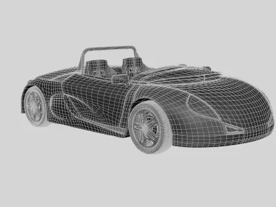 Renault spider  3D model