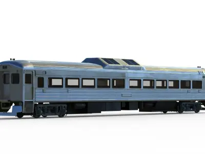 Budd Rail Diesel Car RDC 3D model