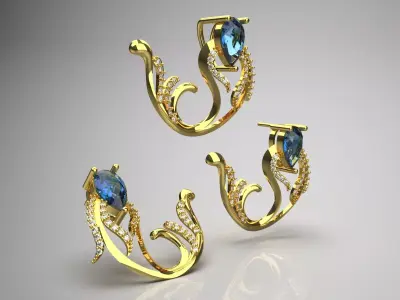 jewelry set js0006 3D print model