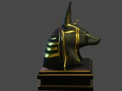 Anubis 3D model