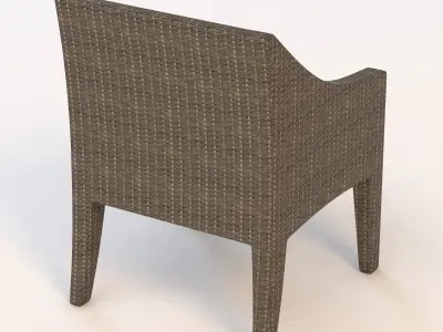 La Jolla Armchair 3D model