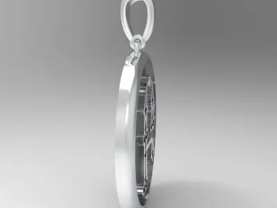 Decorative Letter B 3D print model