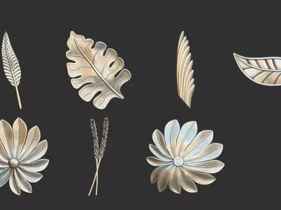 Planet Maple Leafs 3D Model for cnc 3d printing 3D print model