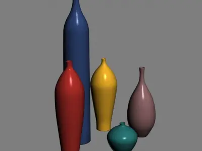 vase 01 3D model buy