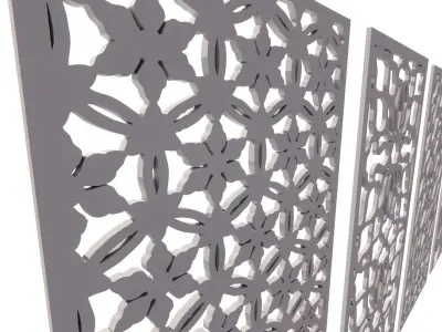 Interior decoration designs and patterns pack11 3D print model
