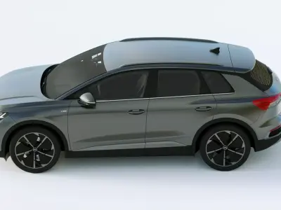Audi Q4 E-tron  2022 3D model