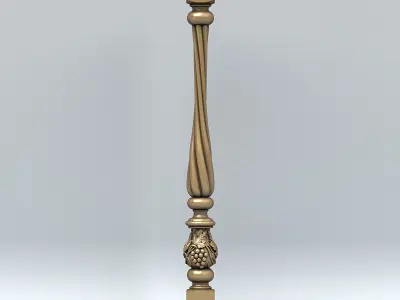 Baluster 005 3D model