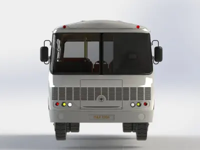 Bus PAZ-320530-04 3D model