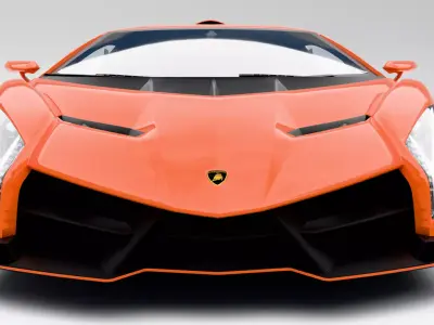 Lamborghini Venevo Low-poly 3D model