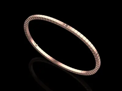 Braclet Ice cube 3d model  3D print model