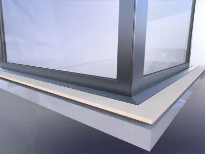 Schuco sliding door 3D model