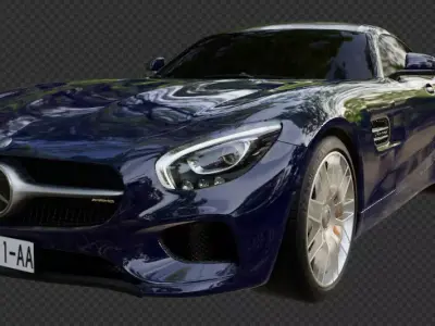 Benz Mercedes car 3D model