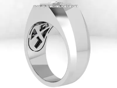 Emerald Halo Band 4485 3D print model