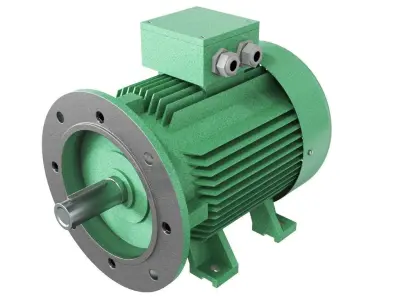 Electric motor 3D model by ecati