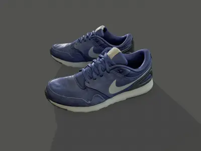 Nike Shoes Low-poly 3D model purchase