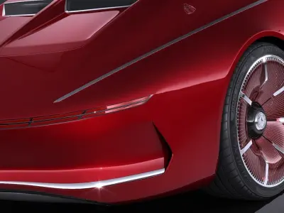 Mercedes Vision Maybach 6 Concept 3D model