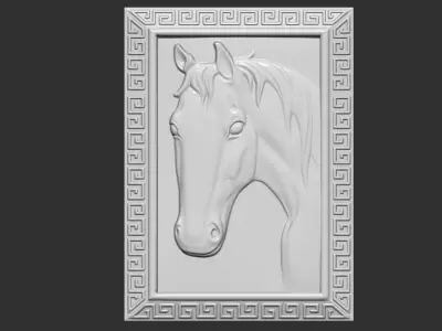 Horse Pendant 3D print model purchase