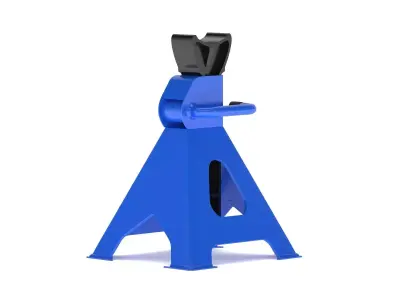 Garage Axle Stands 3D model