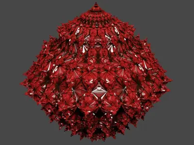 religion kaleidoscope decorative accessories 3D model