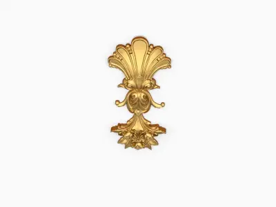 Classic decor ornament 104 3D model