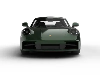 Porsche 911 Carrera T 2025 3d model 3D model