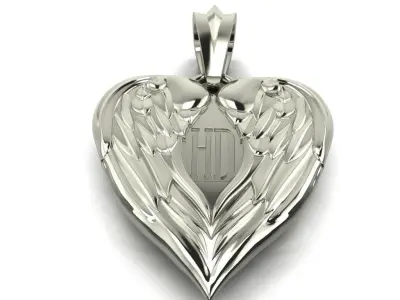 Harley Devidson necklace 463 3D print model