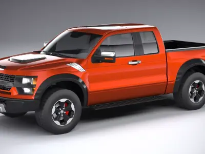 Generic Pickup 2020 3D model