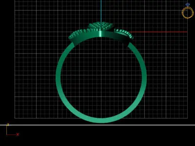 Women Ring STL Womens Ring 3d models 3D print model 3D print model 6