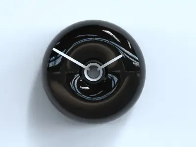 wall clock home decoration set -  14 pcs 3D model