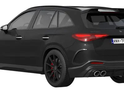 Brabus 730 AMG GLC63 2025 3D model