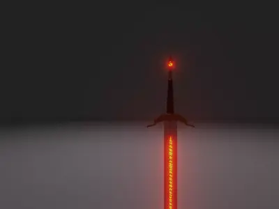 SWARD 3d model rock 3D model