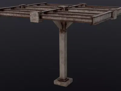 Construction Prop 3D Model  Low-poly 3D model