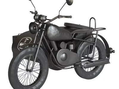 Car jeff  bike accessory 3D model