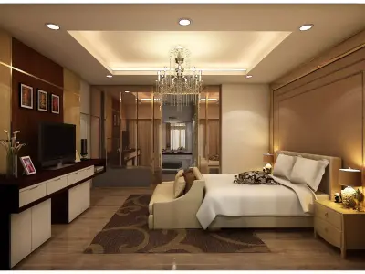 bedroom 21 3D model