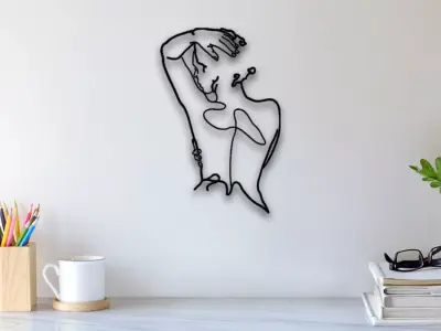 Body Wall Art 3D print model purchase