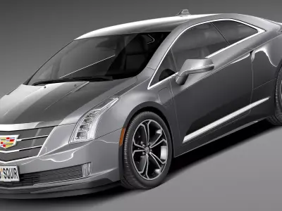 Cadillac ELR CG 2016 3D model