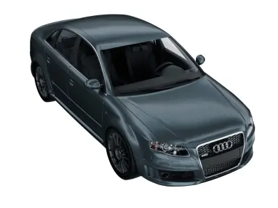Audi - 2009 - RS4 B7 3D model