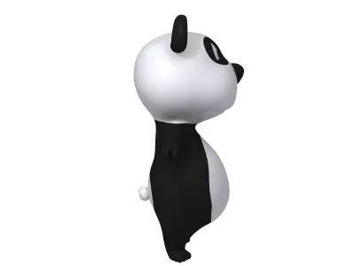 Panda Cartoon 3D model
