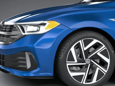 Volkswagen Jetta SEL 2022 3D model