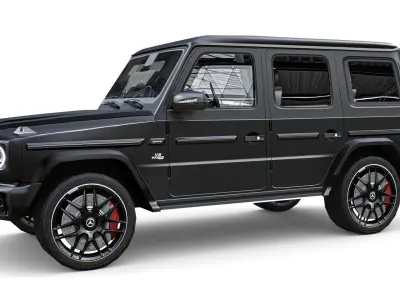 Mercedes-Benz AMG 63G 2020 Low-poly 3D model