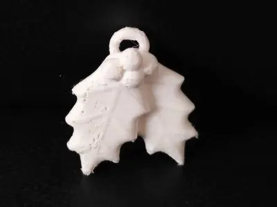 Christmas Ornaments - Leaves 3D print model