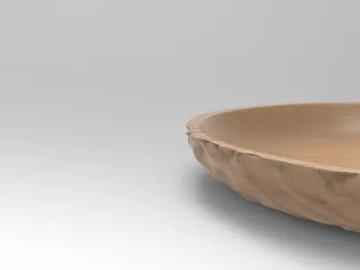 Vudy Bowl Low-poly 3D model