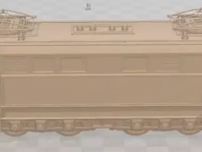 Locomotive - OBB 1670 Printable 3D print model