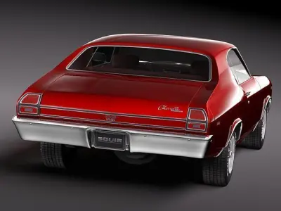 Chevrolet Chevelle SS CG 1969 3D model