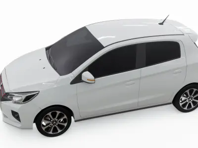 Mitsubishi Mirage 2020 3D model