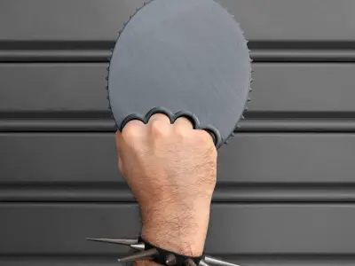 Fair Play - tennis table - ping pong 3D printed racket 3D print model